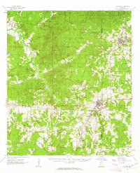 Gloster 1961 topographic map preview