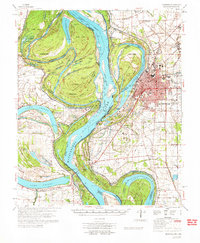 Greenville 1972 topographic map thumbnail
