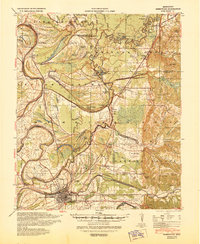 Greenwood 1940 topographic map thumbnail