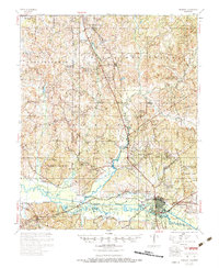 Grenada 1954 topographic map thumbnail