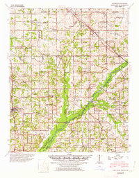 Hernando 1944 topographic map thumbnail