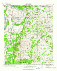 Horn Lake 1932 topographic map thumbnail
