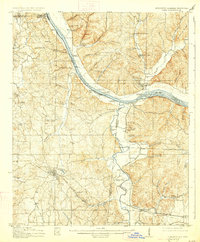 Iuka 1914 topographic map thumbnail
