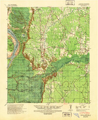 Kingston 1939 topographic map thumbnail