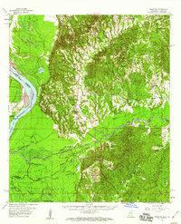 Kingston 1958 topographic map thumbnail