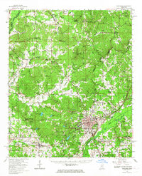 Kosciusko 1966 topographic map thumbnail