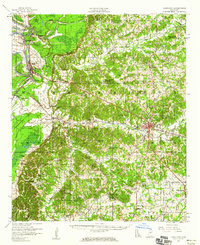 Lexington 1957 topographic map thumbnail
