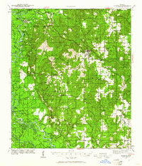 Lucedale 1941 topographic map thumbnail