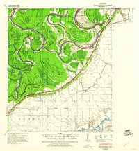 Mechanicsburg 1940 topographic map thumbnail