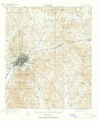 Meridian 1921 topographic map thumbnail
