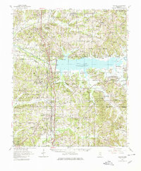 Oakland 1954 topographic map thumbnail