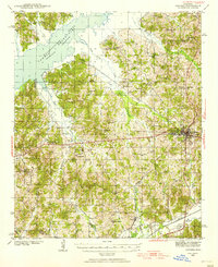 Oxford 1940 topographic map thumbnail