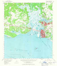 Pascagoula topographic map thumbnail