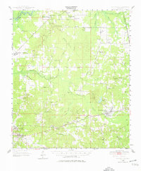 Pelahatchie 1950 topographic map thumbnail