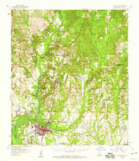 Picayune 1958 topographic map thumbnail