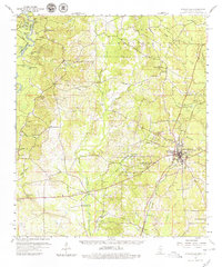 Poplarville 1959 topographic map thumbnail