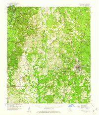 Poplarville 1959 topographic map thumbnail