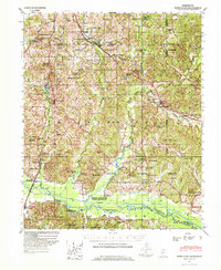 Potts Camp 1944 topographic map thumbnail