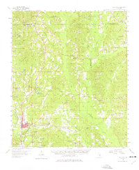 Quitman 1957 topographic map preview