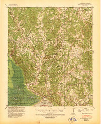St. Francisville 1939 topographic map thumbnail