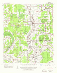 Swan Lake 1939 topographic map thumbnail