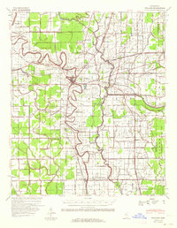Tralake 1939 topographic map thumbnail