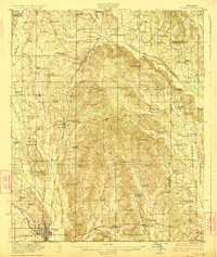 Tupelo 1923 topographic map thumbnail