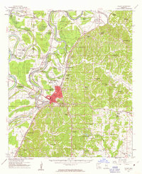 Valley 1961 topographic map thumbnail