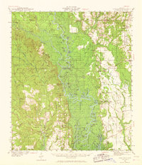 Vancleave 1941 topographic map thumbnail