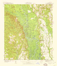 Vancleave 1941 topographic map thumbnail