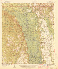 Vancleave 1944 topographic map thumbnail