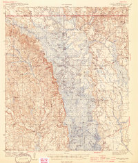 Vancleave 1944 topographic map thumbnail
