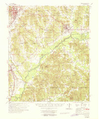 Winona 1968 topographic map thumbnail