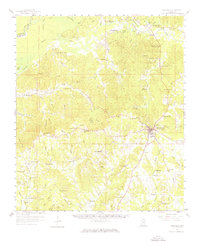 Woodville 1958 topographic map thumbnail