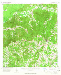 Woodville 1958 topographic map thumbnail
