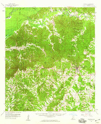 Woodville 1958 topographic map thumbnail