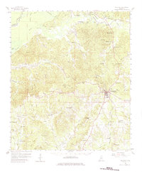 Woodville 1958 topographic map thumbnail