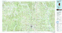 Brookhaven 1984 topographic map thumbnail