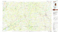 Carthage 1984 topographic map thumbnail