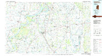 Clarksdale 1984 topographic map thumbnail