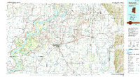 Clarksdale 1990 topographic map thumbnail