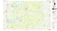 Oxford 1984 topographic map thumbnail