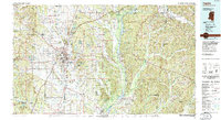 Tupelo 1984 topographic map thumbnail