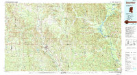 Waynesboro 1984 topographic map thumbnail