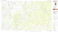 Woodville 1984 topographic map thumbnail