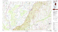 Yazoo City 1984 topographic map thumbnail