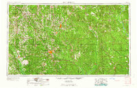 Hattiesburg 1958 topographic map thumbnail