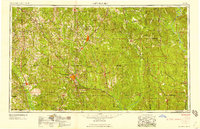 Hattiesburg 1958 topographic map thumbnail