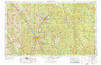 Hattiesburg 1953 topographic map thumbnail