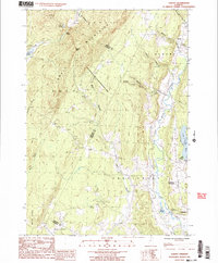 Albany 1986 topographic map thumbnail
